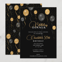 Elegante Cena de cumpleaños de los Globos de Oro y