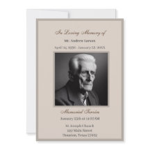 Elegante ceremonia funeraria/ conmemorativa