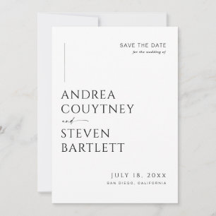 Invitación Elegante Código Qr de Foto para Boda Guardar la Fe