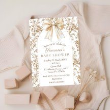 Elegante Coquette Chinoiserie Baby Shower