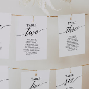 Invitación Elegante Cuadro Negro Número de asiento 3
