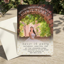Elegante Cumpleaños Personalizado Foto Dulces Diec
