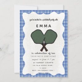Invitación elegante de baby shower rosa