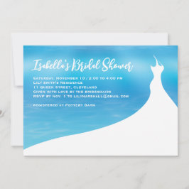 Invitación elegante de Despedida de Soltera con ac