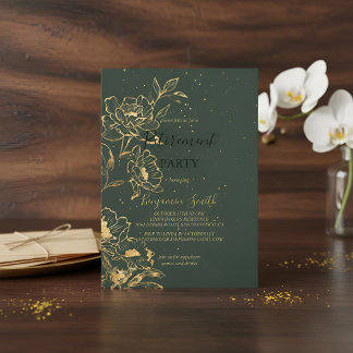Invitación elegante de fiesta de jubilación en ver