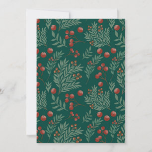 Invitación elegante de fiesta de Navidad