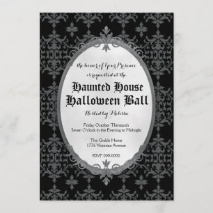 Invitación elegante de Halloween