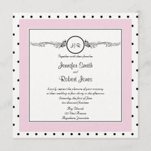 Invitación elegante de la boda de la mariposa del