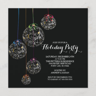 Invitación elegante de la celebración de días