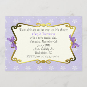 Invitación elegante de la fiesta de bienvenida al