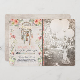 Invitación elegante de la fiesta de cumpleaños de