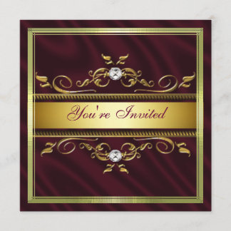 Invitación elegante del fiesta de la seda/del