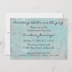 Invitación elegante del personalizado de Toile del
