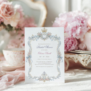 Invitación Elegante Despedida de Soltera al Estilo Marie Anto