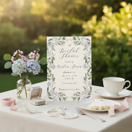Invitación Elegante Despedida de Soltera con Acuarela de Hort