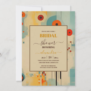 Invitación Elegante Despedida de Soltera Floral de la Época M