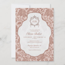 Elegante Despedida de Soltera Floral Vintage