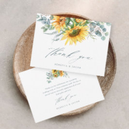 Invitación Elegante ducha de novia de girasol rústico
