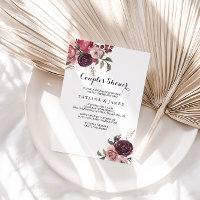 Elegante Ducha de Parejas Florales de Verano Borgo