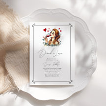 Elegante ebrio en amor ducha novia