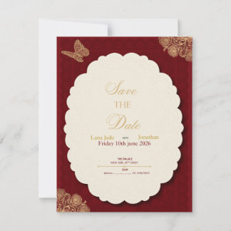 Invitación elegante editable