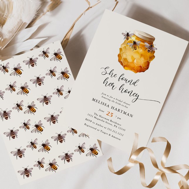 Invitación Elegante, Encontró Su Ducha Naranja (Subido por el creador)