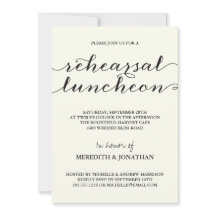 Elegante ensayo Luncheon