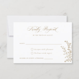 Invitación Elegante Escudo Vintage Monograma Boda RSVP Tarjet