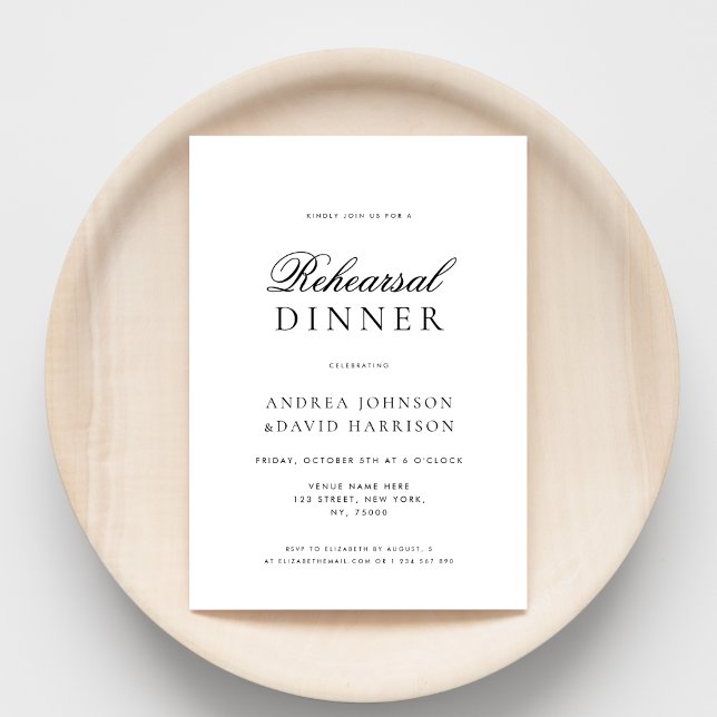Invitación Elegante estilo de escritura elegante ensayo Minim (Subido por el creador)