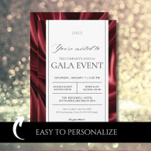 Elegante Evento de Gala de recaudación de fondos d