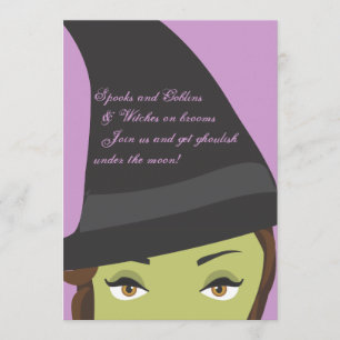 Invitación elegante fantasmagórica del fiesta de