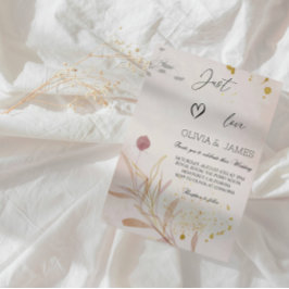 Invitación Elegante Fiesta Botánico Bridal Shower