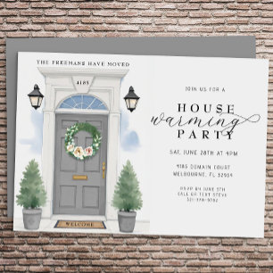 Invitación Elegante Fiesta de acuarela