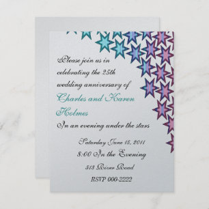 Invitación Elegante fiesta de aniversario de boda