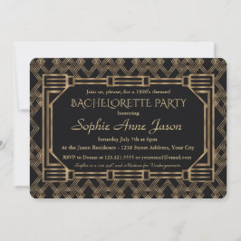 Invitación Elegante fiesta de Bachelorette