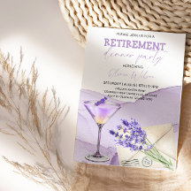 Elegante Fiesta de cena de jubilación