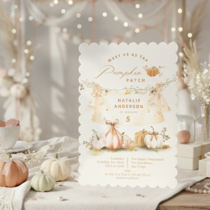 Invitación Elegante fiesta de cumpleaños del parche de la cal