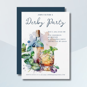 Invitación Elegante fiesta de Derby 