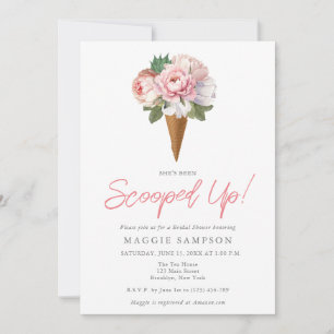 Invitación Elegante Fiesta de Despedida de Soltera Boho Flora