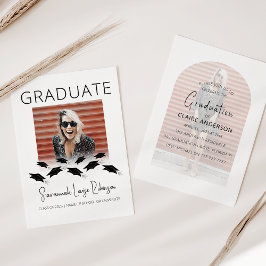 Invitación Elegante fiesta de graduación