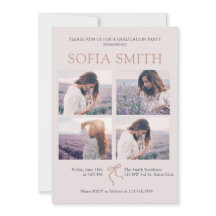 Elegante fiesta de graduación de Boho Bow