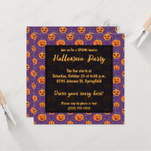 Elegante fiesta de Halloween de Jack O' Lanterns