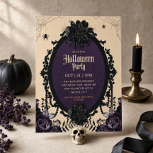 Elegante fiesta de Halloween para adultos con temá