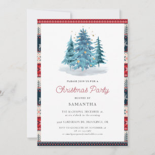 Invitación Elegante Fiesta de Navidades rusos