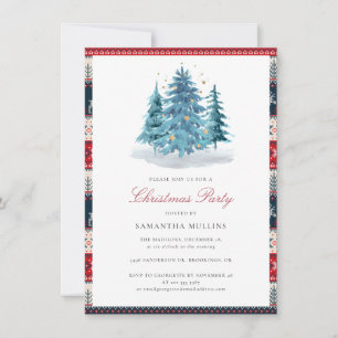 Invitación Elegante Fiesta de Navidades rusos