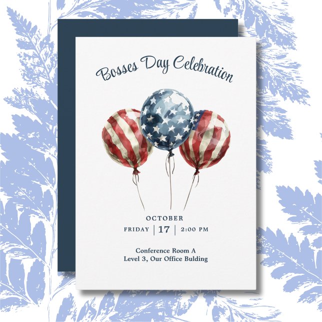 Invitación Elegante Fiesta del Día de los Jefes (Subido por el creador)