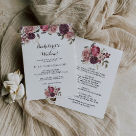 Invitación Elegante fin de semana de verano de bachillerato d