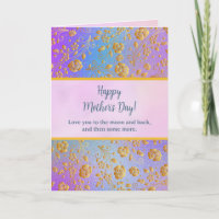 Elegante Floral Acuarela para Feliz Día de la Madr
