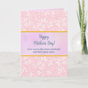 Invitación Elegante Floral de Acuarela para Feliz Día de la M