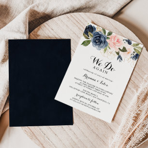 Invitación Elegante Floral De Invierno Que Volvemos A Hacer R